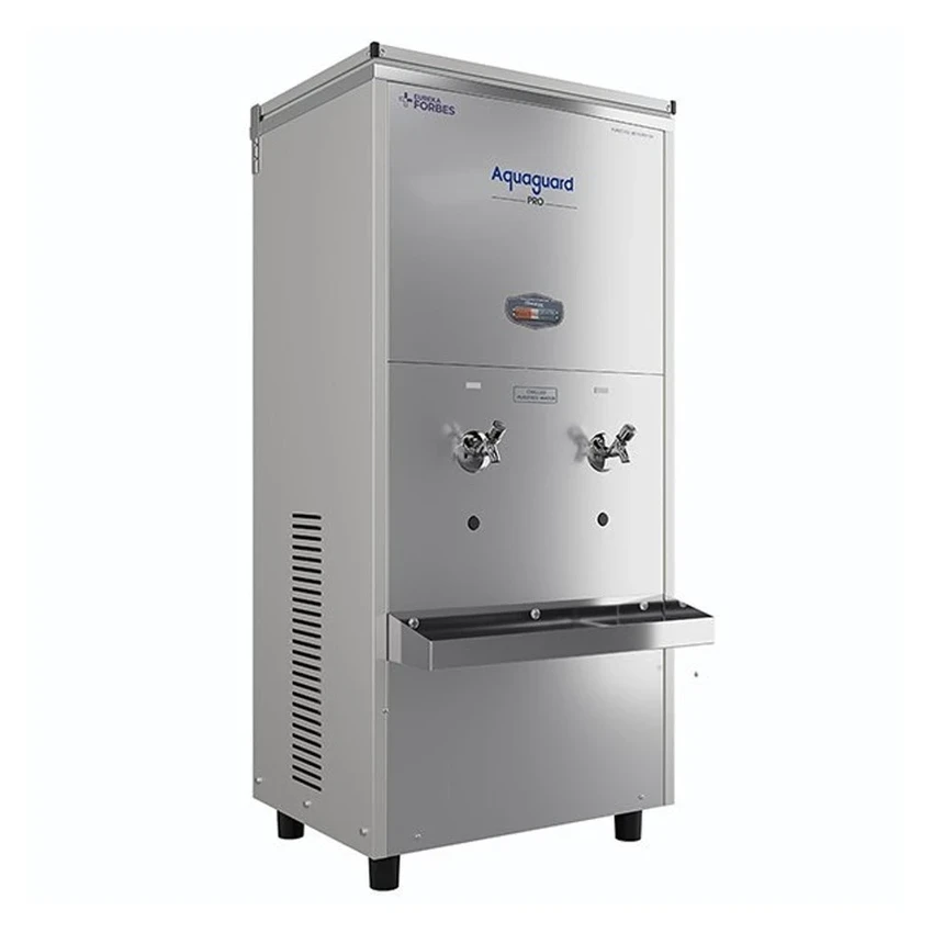 Aquaguard Purechill 80 SS RO+UV+CuZn Water Cooler with Inbuilt Purifier and Storage